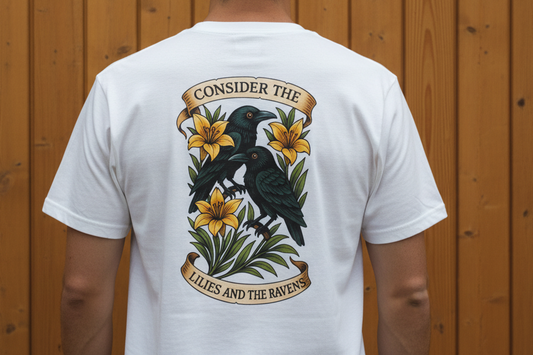 Custom Shirt (Bella Canvas)– Small Front + Large Back