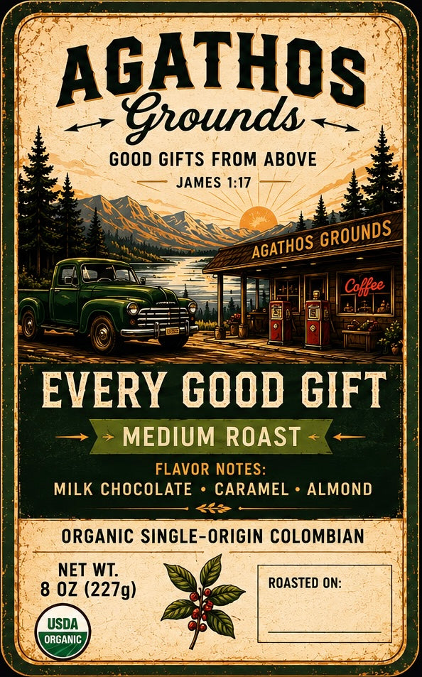Medium Roast Organic True Fresh
Roast Coffee 8oz