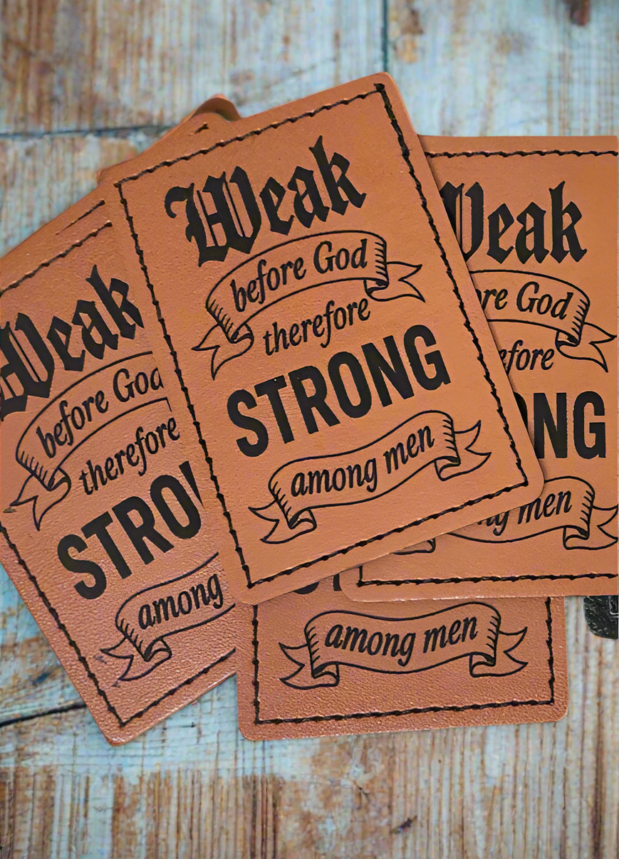 Premium Leatherette Velcro Patches